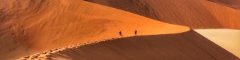 desert landscape, dunes Wallpaper 1590x400