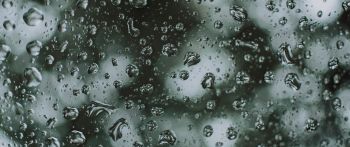 water droplets, rain Wallpaper 2560x1080