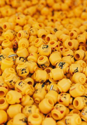 head, yellow, lego Wallpaper 1668x2388