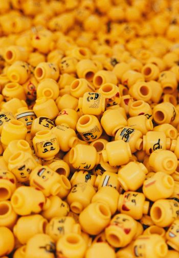 head, yellow, lego Wallpaper 1640x2360