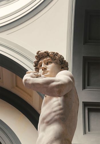 David, sculpture Wallpaper 1668x2388
