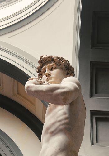 David, sculpture Wallpaper 1640x2360