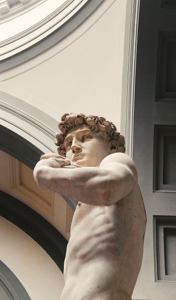 David, sculpture Wallpaper 600x1024