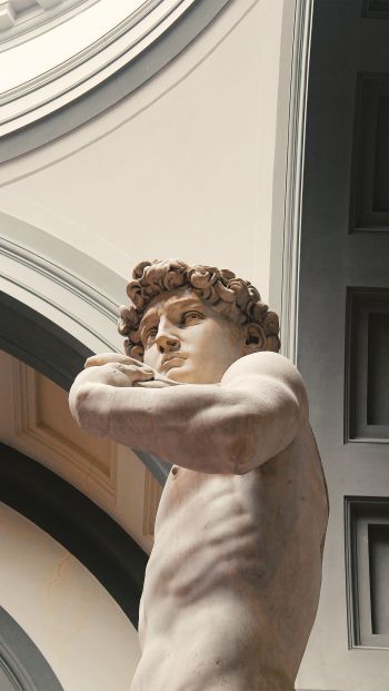 David, sculpture Wallpaper 640x1136