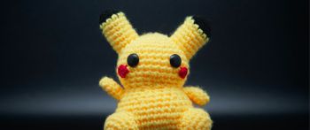 pokemon, pikachu, yellow Wallpaper 2560x1080