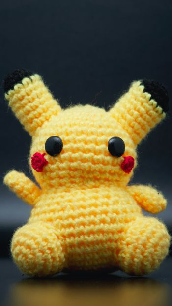 pokemon, pikachu, yellow Wallpaper 640x1136