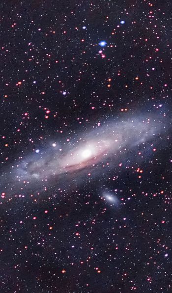 galaxy, stars Wallpaper 600x1024
