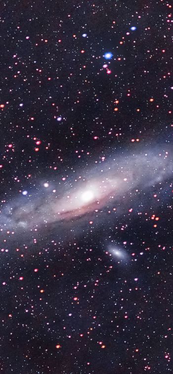 galaxy, stars Wallpaper 828x1792