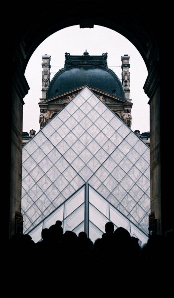 Обои 600x1024 Париж, Франция Франция уличная фотография архитектура купол человек арка арочный шпиль шпиль башня