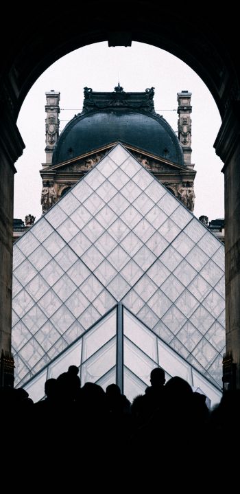 Обои 1440x2960 Париж, Франция Франция уличная фотография архитектура купол человек арка арочный шпиль шпиль башня