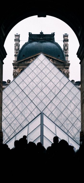 Обои 1080x2340 Париж, Франция Франция уличная фотография архитектура купол человек арка арочный шпиль шпиль башня