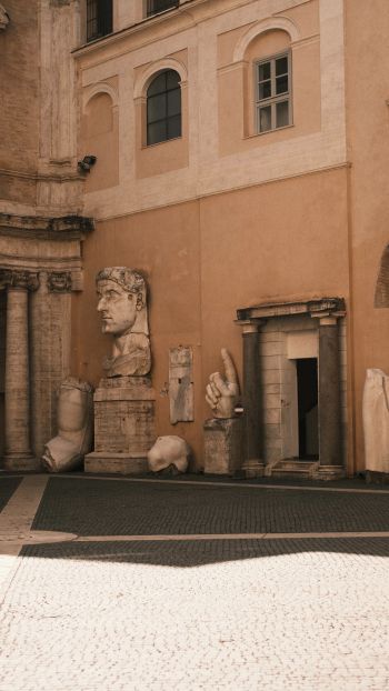 Обои 1440x2560 Рим, Рим, Италия Рим уличная фотография Рим музей человек одежда одежда архитектура строительство напольное покрытие город городской млекопитающее портрет стена человек