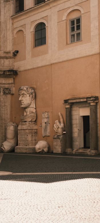 Обои 1080x2400 Рим, Рим, Италия Рим уличная фотография Рим музей человек одежда одежда архитектура строительство напольное покрытие город городской млекопитающее портрет стена человек