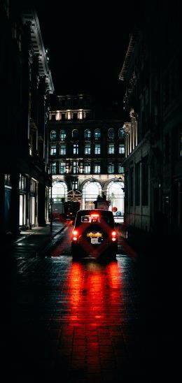 street photography lawless street photography street night united kingdom london taxi taxi car transport vehicle lighting asphalt asphalt road Wallpaper 1080x2280