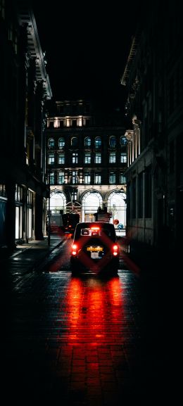 street photography lawless street photography street night united kingdom london taxi taxi car transport vehicle lighting asphalt asphalt road Wallpaper 1440x3200