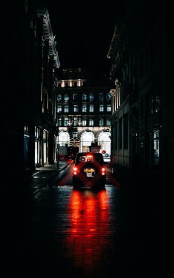 street photography lawless street photography street night united kingdom london taxi taxi car transport vehicle lighting asphalt asphalt road Wallpaper 1752x2800