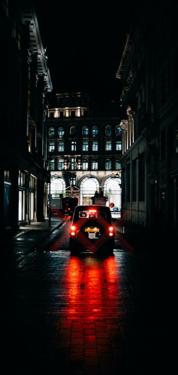 street photography lawless street photography street night united kingdom london taxi taxi car transport vehicle lighting asphalt asphalt road Wallpaper 1440x3040