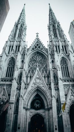 St. Patrick's Cathedral, New York, USA Wallpaper 640x1136