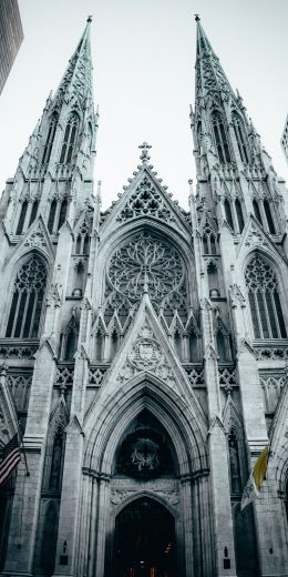 St. Patrick's Cathedral, New York, USA Wallpaper 720x1440