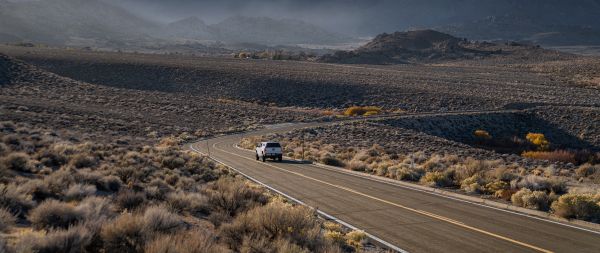 North Lake, California, USA North Lake That United States of America Road Eastern Sierra Outdoors Freeway Highway Mountain Range Ground Asphalt Wallpaper 2560x1080