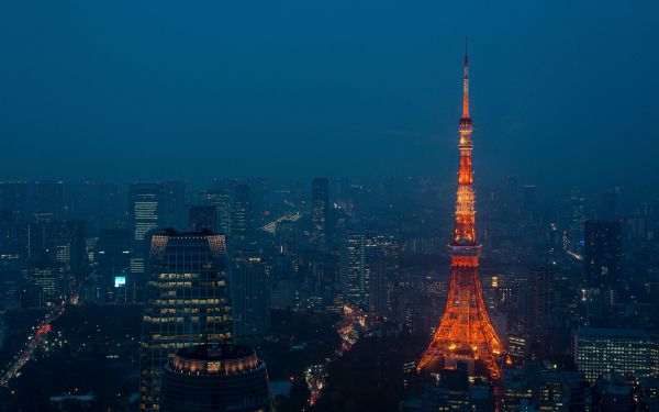 Tokyo Tower, Tokyo, Japan Wallpaper 1920x1200