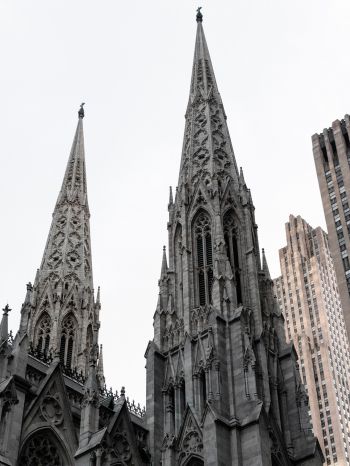 St. Patrick's Cathedral, New York, USA Wallpaper 1536x2048