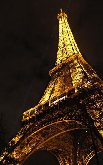 Обои 800x1280 Париж, Франция, Эйфелева башня