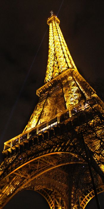 Обои 720x1440 Париж, Франция, Эйфелева башня