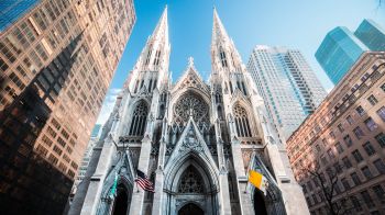 St. Patrick's Cathedral, New York, USA Wallpaper 2048x1152