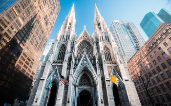 St. Patrick's Cathedral, New York, USA Wallpaper 2560x1600