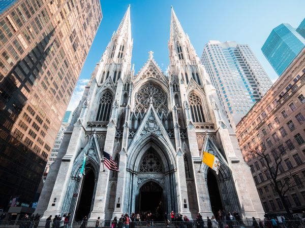 St. Patrick's Cathedral, New York, USA Wallpaper 1024x768