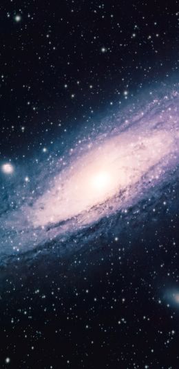 Обои 1080x2220 галактика, космос, звезды, вселенная