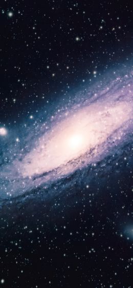 Обои 1170x2532 галактика, космос, звезды, вселенная