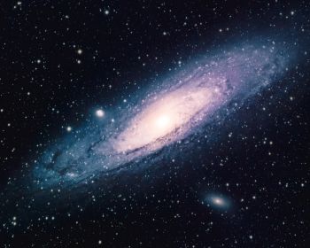 Обои 1280x1024 галактика, космос, звезды, вселенная