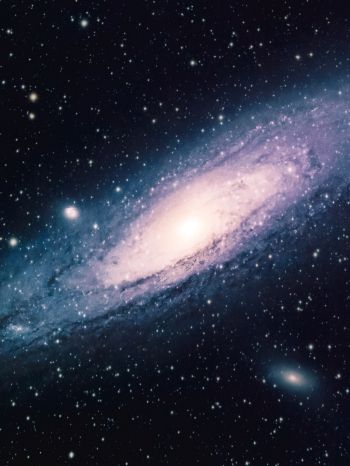 Обои 1620x2160 галактика, космос, звезды, вселенная
