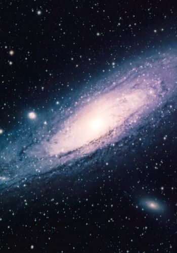 Обои 1668x2388 галактика, космос, звезды, вселенная