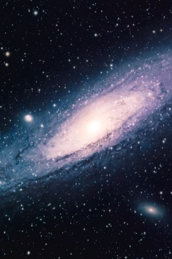 Обои 640x960 галактика, космос, звезды, вселенная