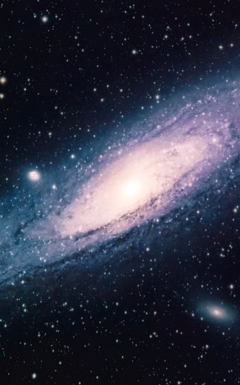 Обои 800x1280 галактика, космос, звезды, вселенная
