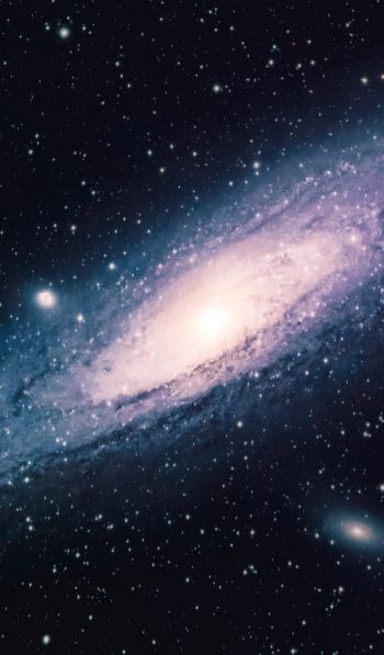 Обои 600x1024 галактика, космос, звезды, вселенная
