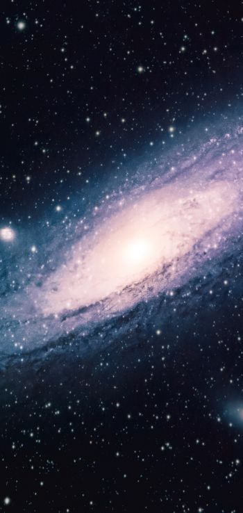 Обои 720x1520 галактика, космос, звезды, вселенная