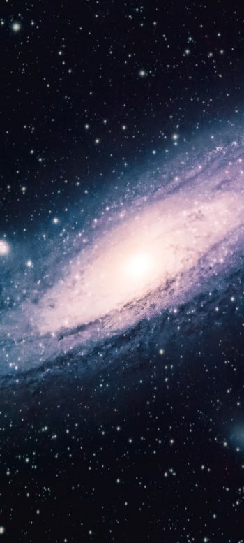 Обои 720x1600 галактика, космос, звезды, вселенная