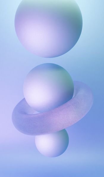ball, sphere, 3D modeling Wallpaper 600x1024