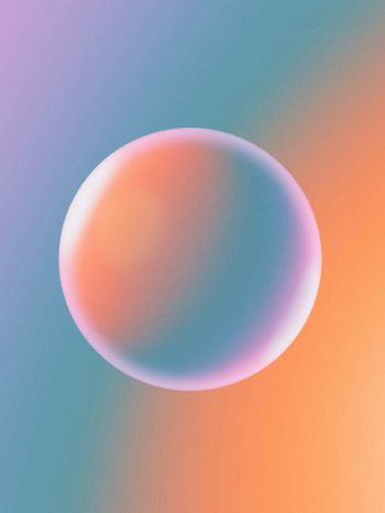 ball, sphere, color Wallpaper 1536x2048