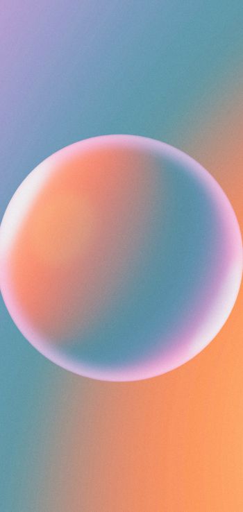 ball, sphere, color Wallpaper 1440x3040