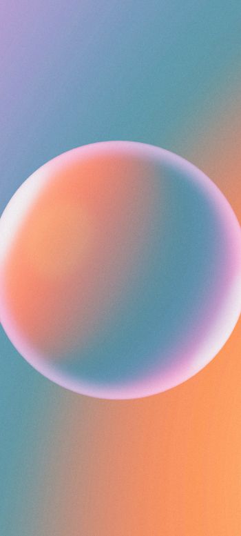ball, sphere, color Wallpaper 1080x2400