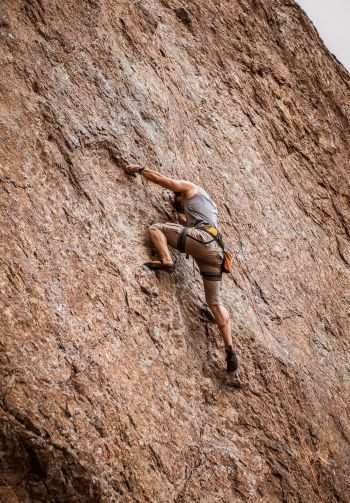 climber, man, mountains Wallpaper 1640x2360