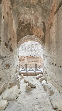 colosseum, Rome, Italy Wallpaper 640x1136