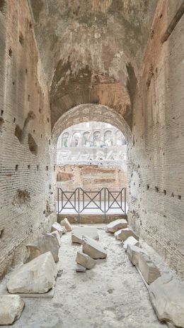 colosseum, Rome, Italy Wallpaper 1440x2560