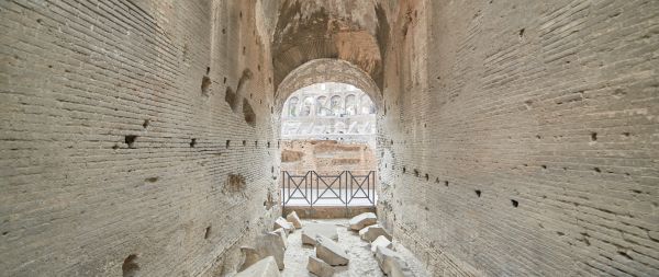 colosseum, Rome, Italy Wallpaper 2560x1080