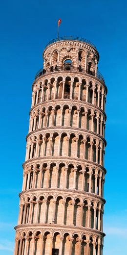 Leaning Tower of Pisa, Pisa, Italy Wallpaper 720x1440